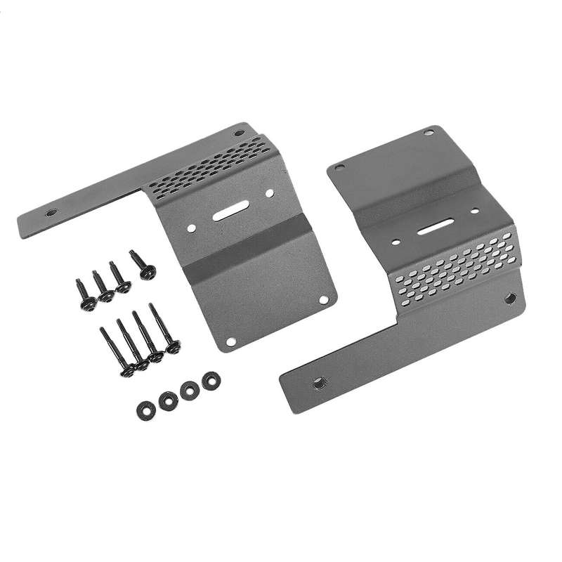 Car Steel Hood Lower A-Pillar Mounting Brackets LED Light Bar for JL 2017+
