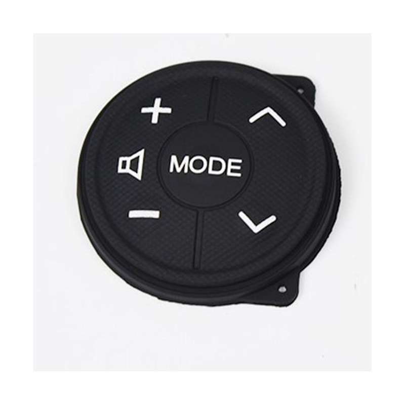 Car Steering Wheel Audio Control Switch Bright Black Frame Trim for Prius 2011-2015 Control Buttons