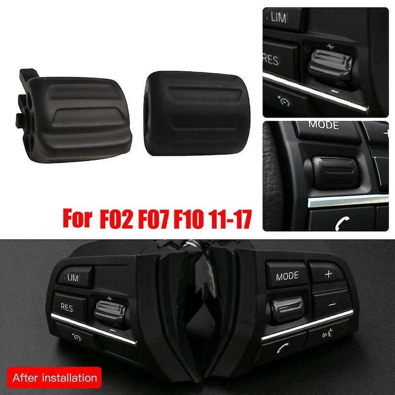 Car Steering Wheel Button Control Knob Wheel Switch Multi-Functional for 5 Series F10 F07 7 Series F