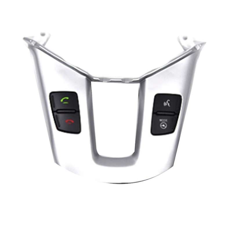 Car Steering Wheel Button Bluetooth Audio Volume Speed Cruise Control Switch Frame for 2011-2016