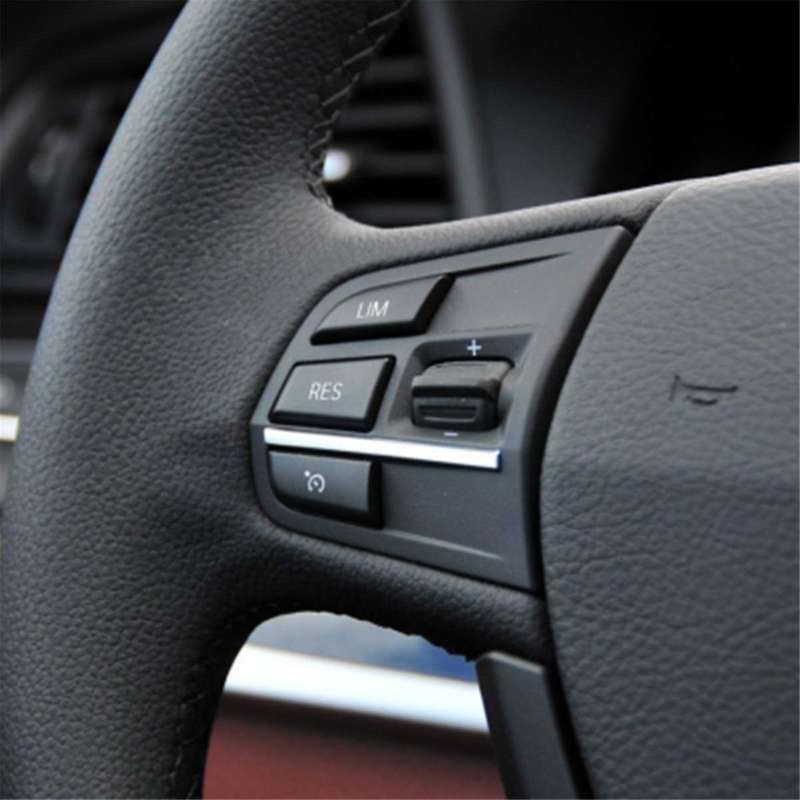Car Steering Wheel Button Cover 61319262706 for 5 7 Series F10 F11 F01 F02 Car Multifunction LIM But