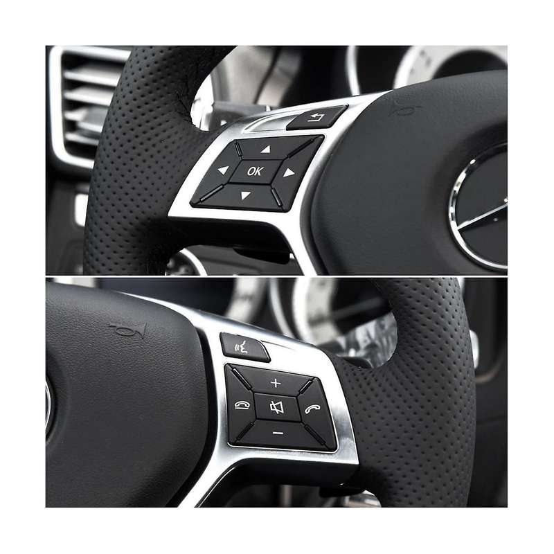 Car Steering Wheel Button Cover Menu Control Switch A2185400162 for - W204 W117 W218 W156 W246 A172