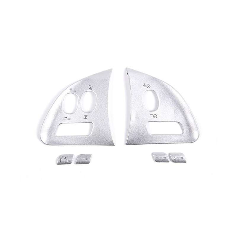 Car Steering Wheel Button Sticker Car Interior Protection Accessories for Xf 2012-2015