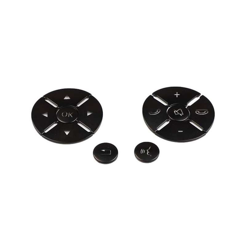 Car Steering Wheel Button Switch Trim Cover Sticker Fit for C E S Class W204 W212 W221 X204 C200 C25