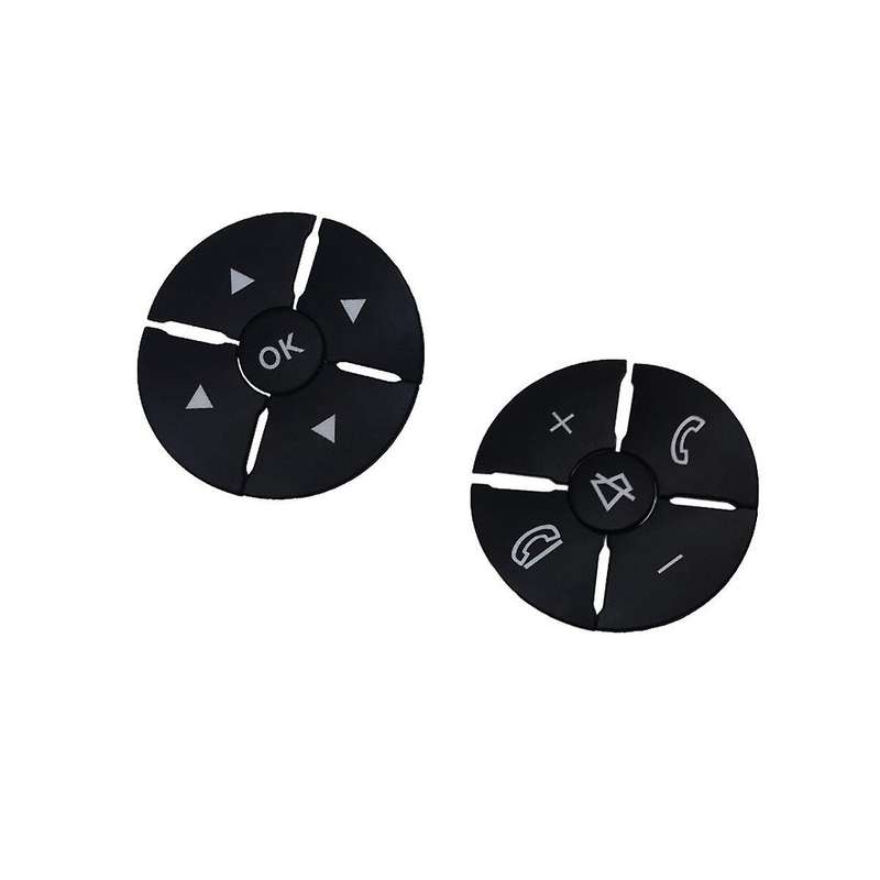 Car Steering Wheel Button Switch Trim Cover Sticker Fit for C E S Class W204 W212 W221 X204 C200 C25