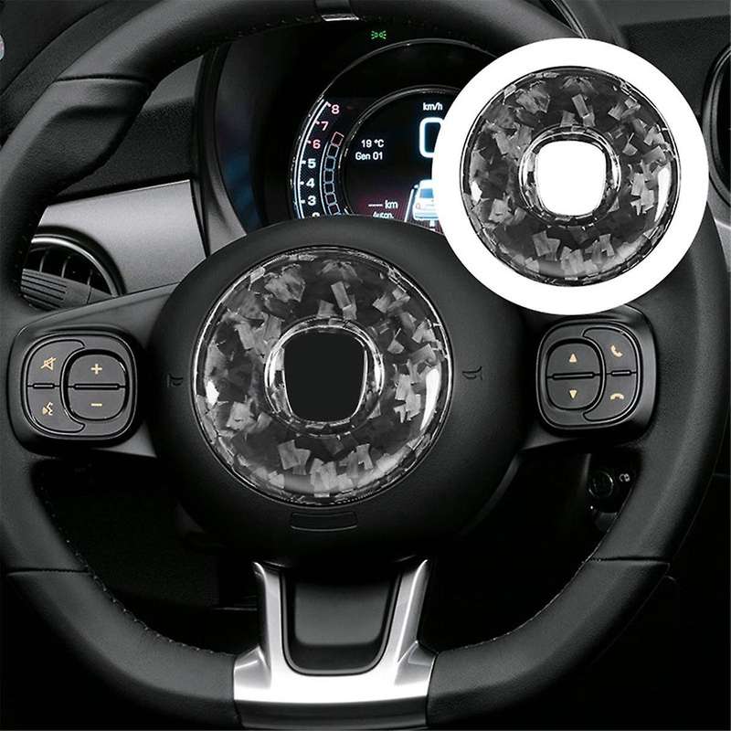 Car Steering Wheel Center Trim Frame for 2008-2013 Cover Decorative Sticker