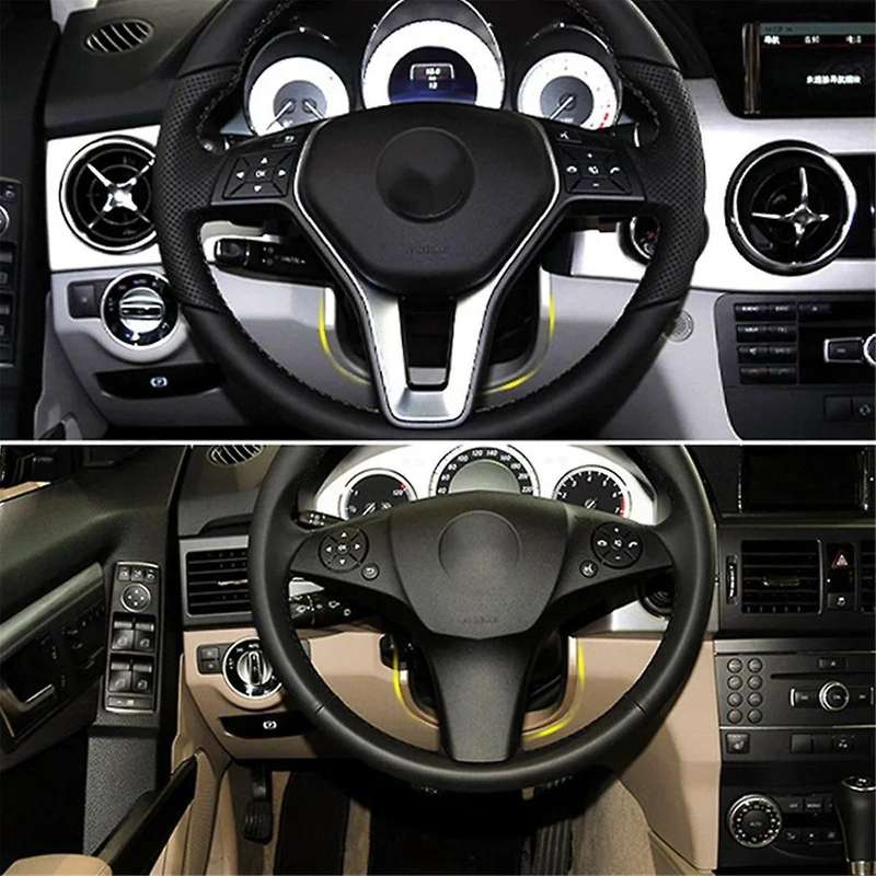 Car Steering Wheel Column Dust Cover A2046807308 for X204 -class Glk300 08-2015 Steering Pillar Trim