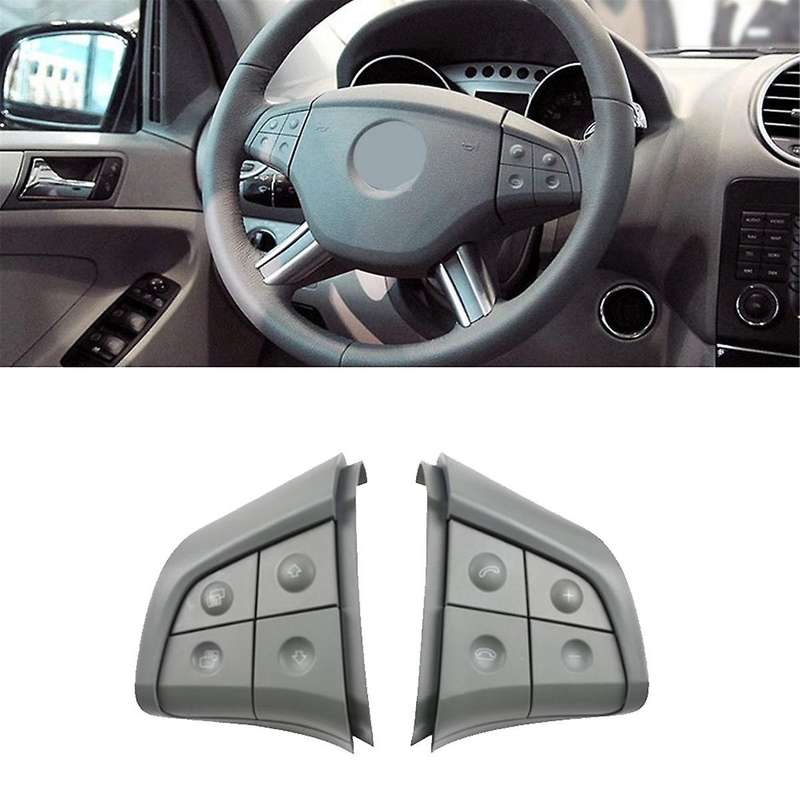 Car Steering Wheel Control Switch Button 4 Keys for W164 ML B/R-CLass 2006-2009 W251 Master Knob Gra