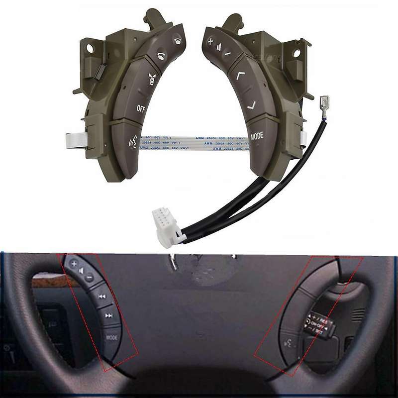 Car Steering Wheel Control Switch Button for Land Multifunction Audio Cruise 75B037 84247-58010