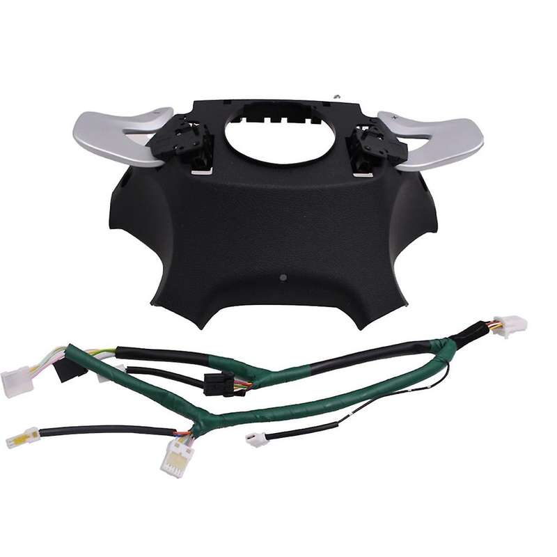 Car Steering Wheel Cover Multi-Function Shift Paddles Switch with Harness Kit for 2011-2014 56120-4