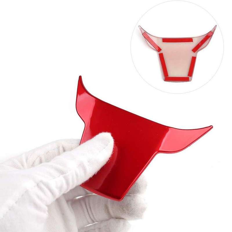 Car Steering Wheel Cover Interior Trim Panel for 10th Gen 2020 2019 2018 2017 2016 - Red