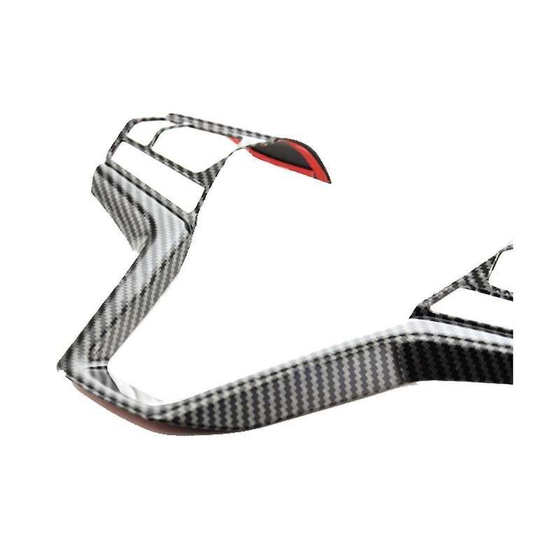 Car Steering Wheel Cover Trim Carbon Fiber Steering Wheel Frame for D-max 2021 2022