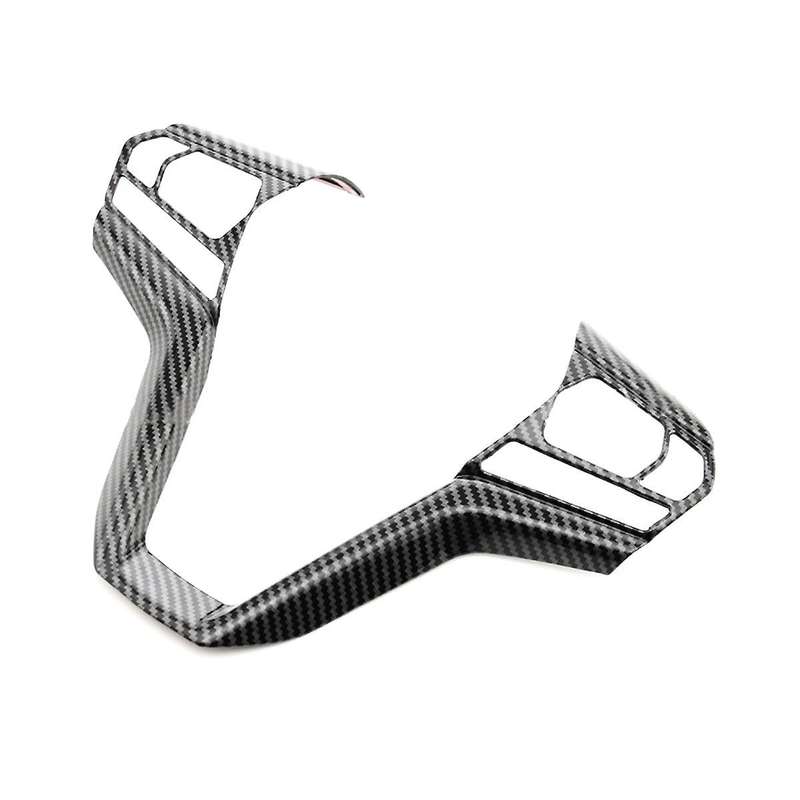 Car Steering Wheel Cover Trim Carbon Fiber Steering Wheel Frame for D-max 2021 2022