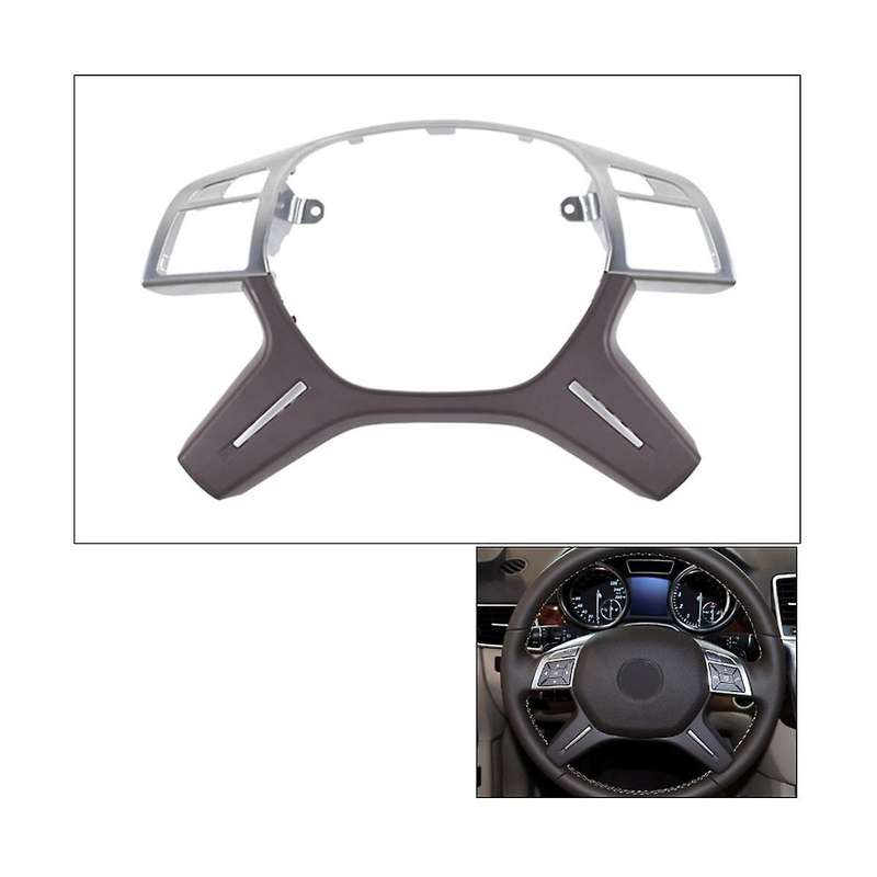 Car Steering Wheel Cover Trim Panel Replacement for C E M Ml Gls G Class W204 W212 W166 W463 B