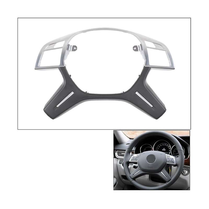 Car Steering Wheel Cover Trim Panel Replacement for C E M Ml Gls G Class W204 W212 W166 W463 B