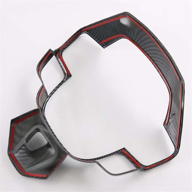 Car Steering Wheel Cover Trim Moulding for 2024 2025 Accessories Carbon Fiber