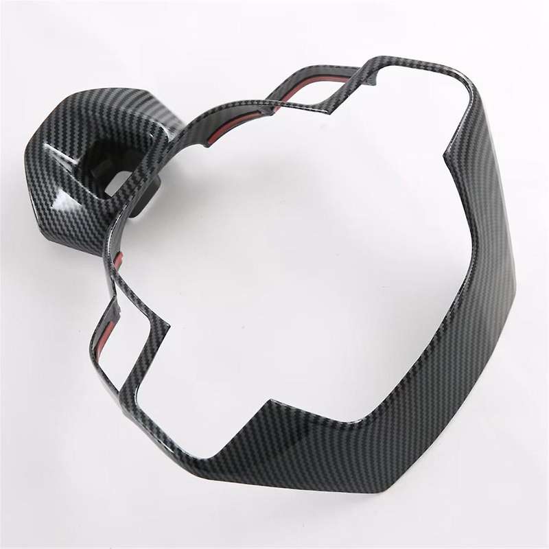 Car Steering Wheel Cover Trim Moulding for 2024 2025 Accessories Carbon Fiber