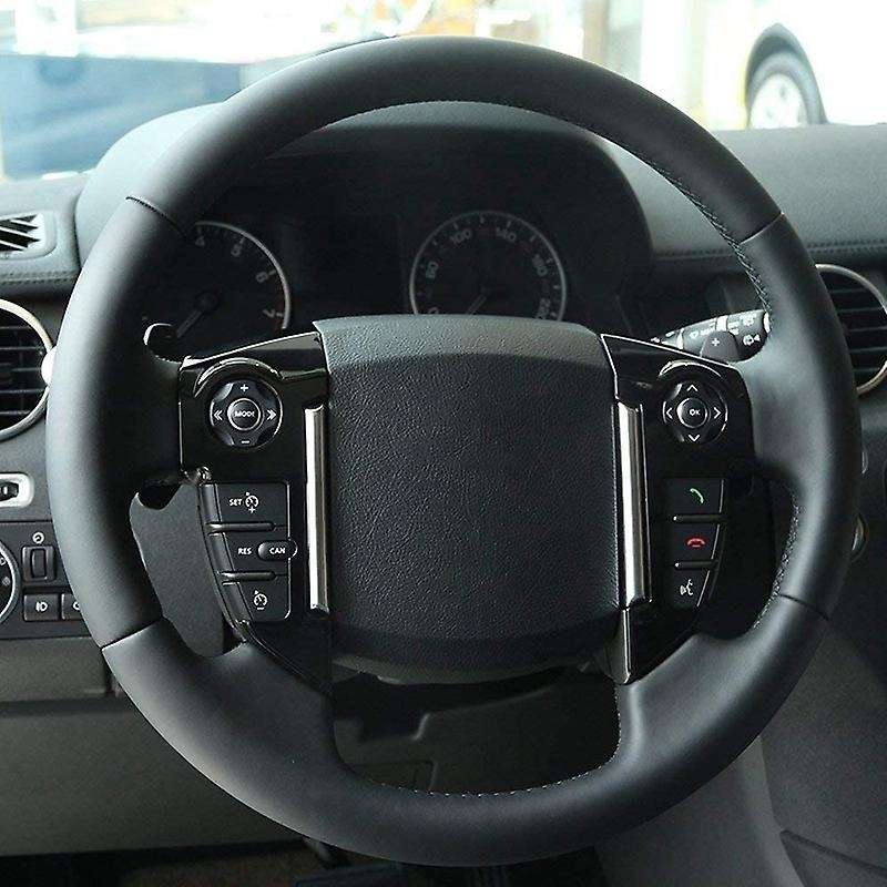 Car Steering Wheel Cover Trim Stickers for 4 LR4 2010-2016,for 2 2013-2015