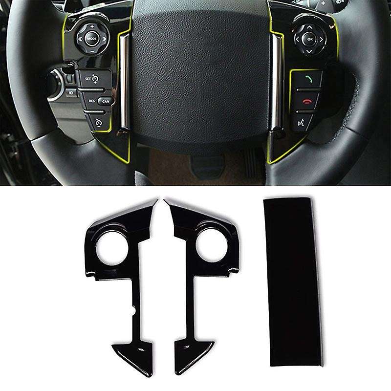 Car Steering Wheel Cover Trim Stickers for 4 LR4 2010-2016,for 2 2013-2015