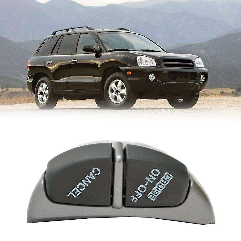 Car Steering Wheel Cruise Control Switch Button Cancel On-Off for 2001-2006 96710-26000 Silver