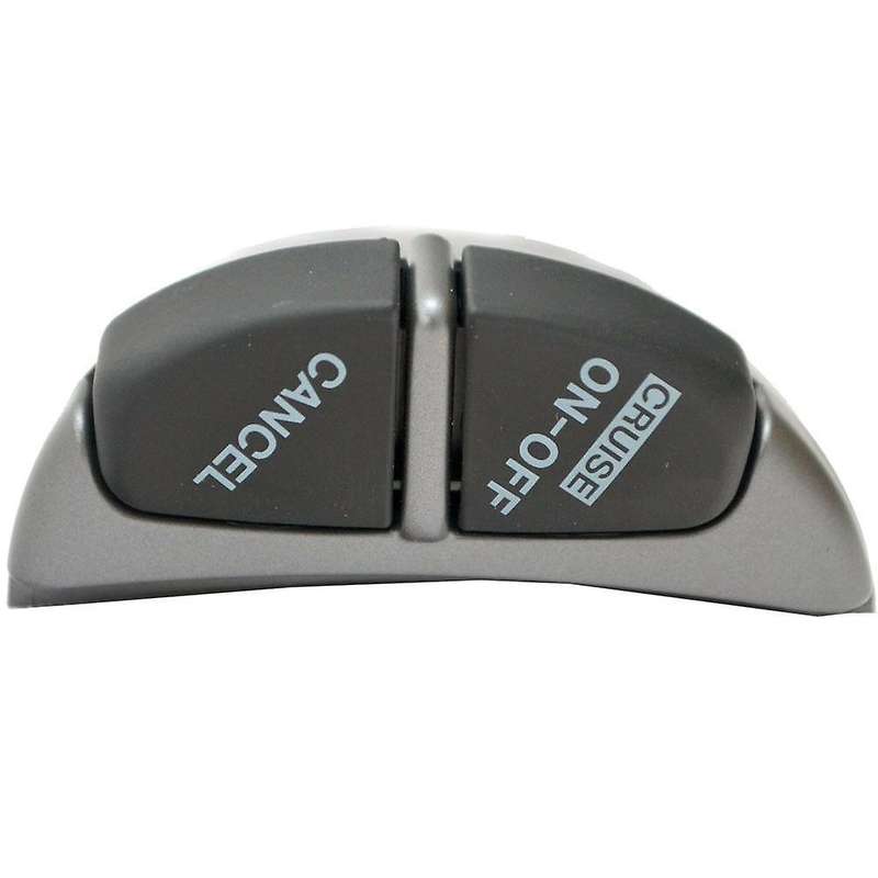 Car Steering Wheel Cruise Control Switch Button Cancel On-Off for 2001-2006 96710-26000 Silver