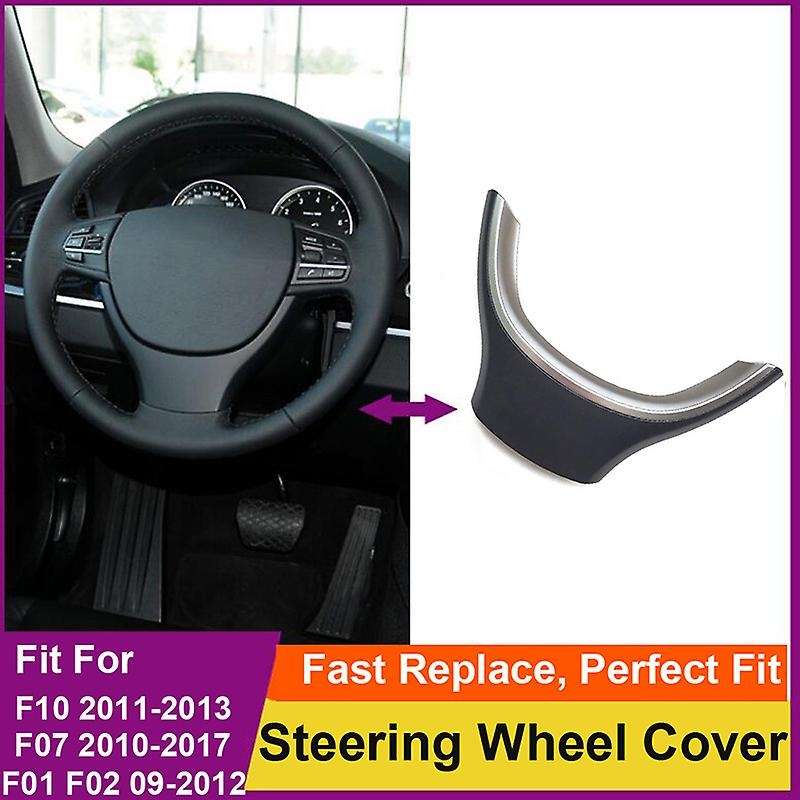 Car Steering Wheel Decoration Cover Frame Trim 32336787421 for  5 7 Series F10 F11 F18 F07 F01 F02 B