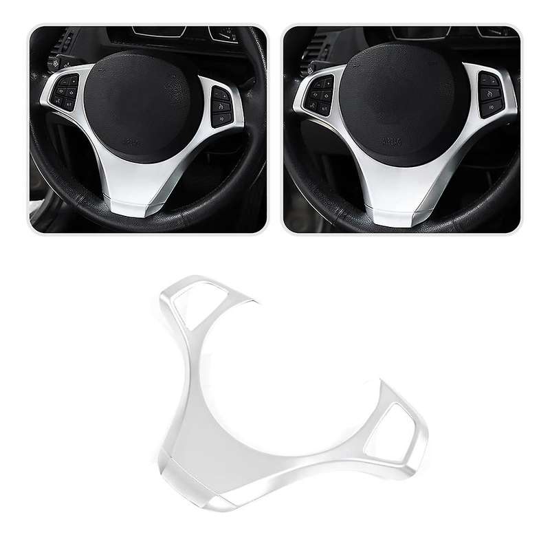 Car Steering Wheel Decoration Frame Trim for- X3 E83 2006-2009