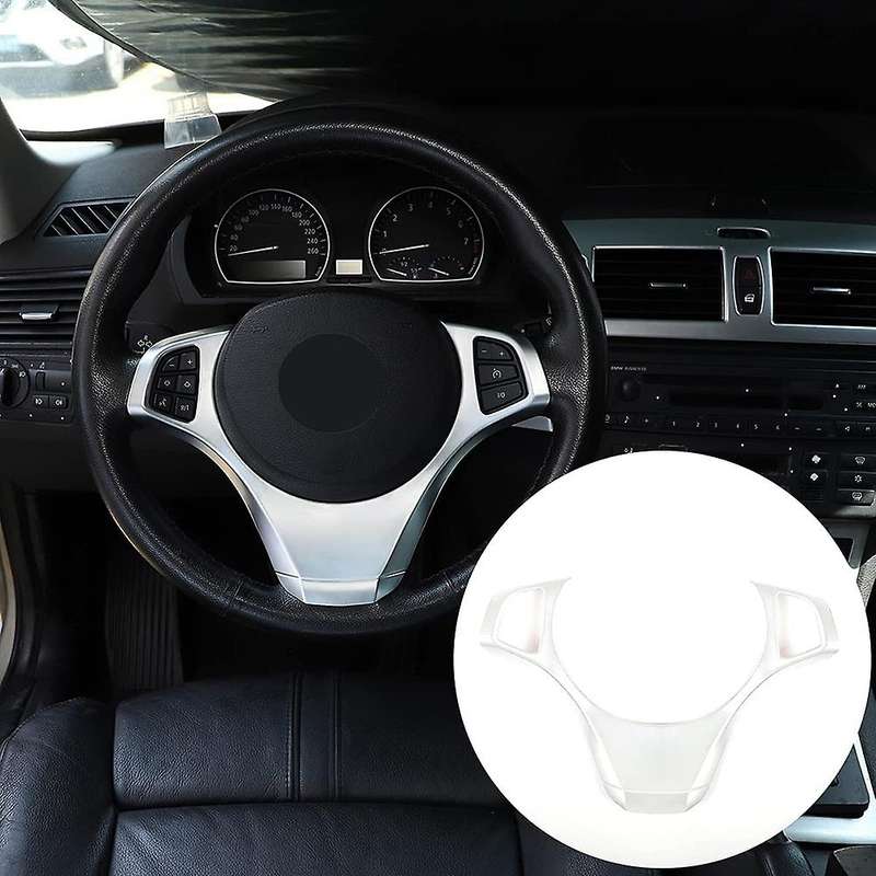 Car Steering Wheel Decoration Frame Trim for- X3 E83 2006-2009
