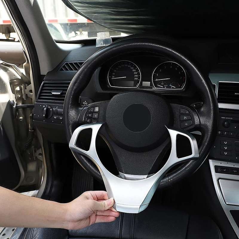 Car Steering Wheel Decoration Frame Trim for- X3 E83 2006-2009