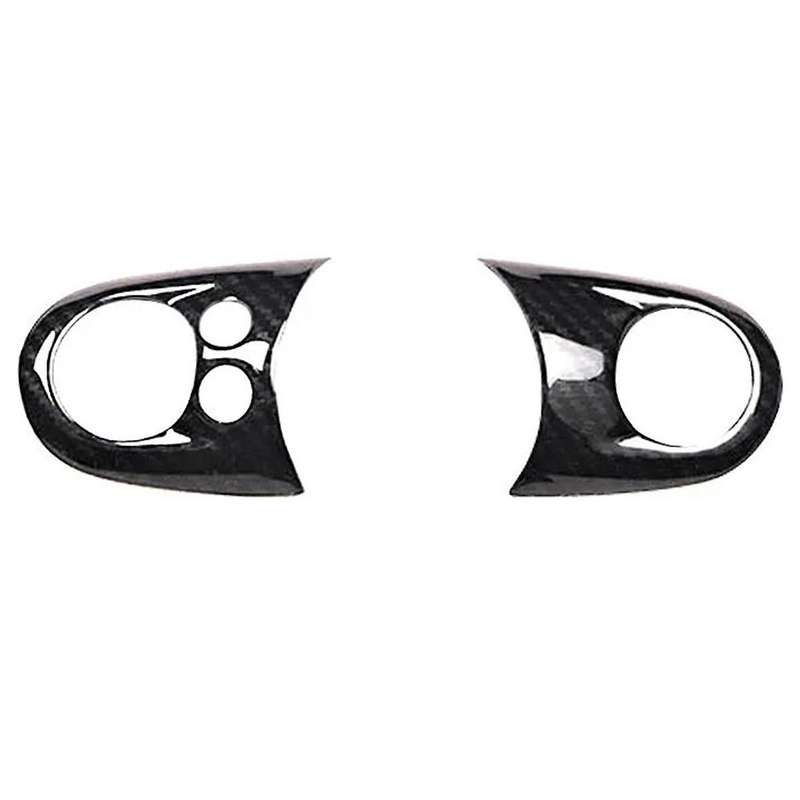 Car Steering Wheel Decoration Protective Cover Trim Sticker for R54 R55 R56 R60(B)