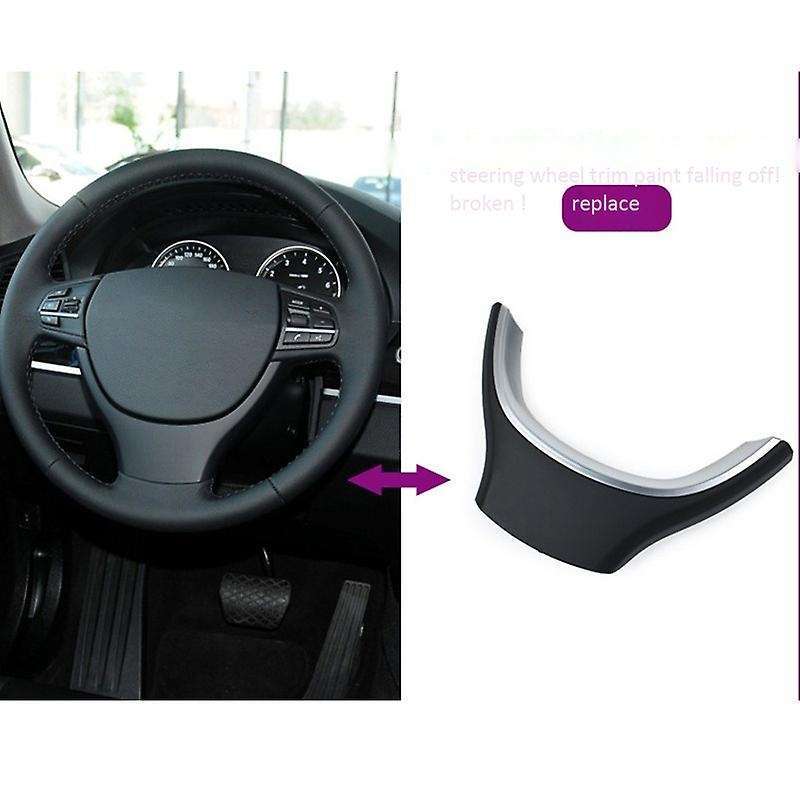 Car Steering Wheel Decorative Cover Frame for Bmw 5 Series 7 Series F10 F11 F18 F07 F01 F02 520 523