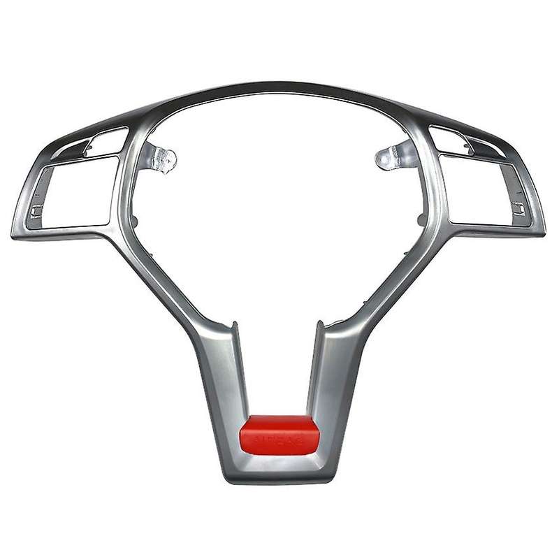 Car Steering Wheel Frame Trim Cover for - A C E GLA CLA Class W176 W204 W212 X156 C117 Silver