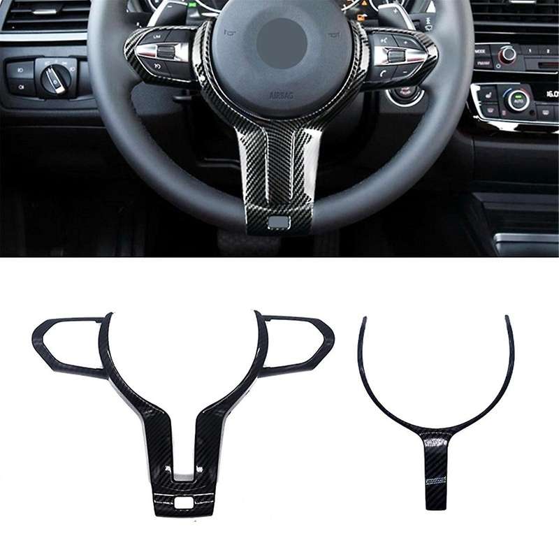 Car Steering Wheel Insert Trim Cover Sticker for F Chassis F22 F30 F32 F10 F12 F15 Steering Wheel De