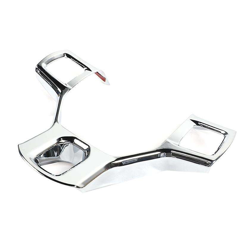 Car Steering Wheel Interior Cover Trim for RAM 1500 2500 3500 2010-2017 Accessories, Silver