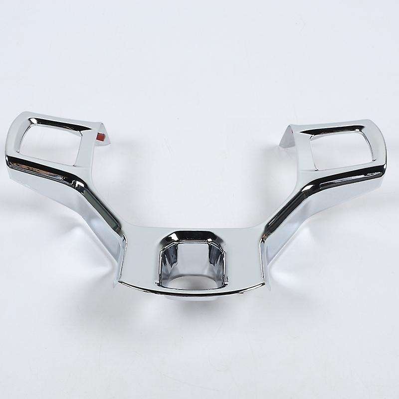 Car Steering Wheel Interior Cover Trim for RAM 1500 2500 3500 2010-2017 Accessories, Silver
