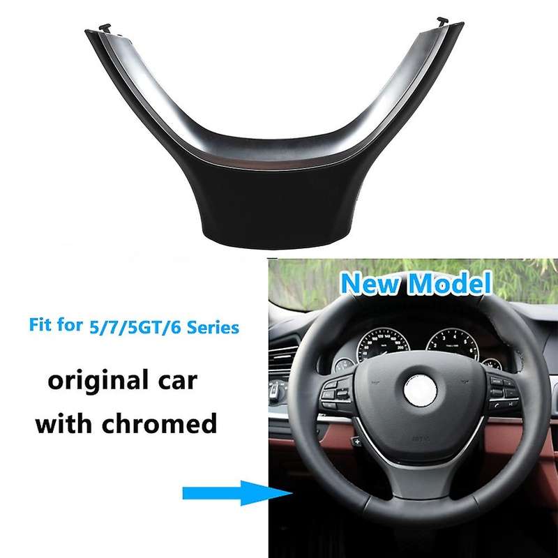 Car Steering Wheel Lower Cover Trim Replacement for 5 6 7 GT Series F10 F11 F18 F07 F01 F02 3233 678