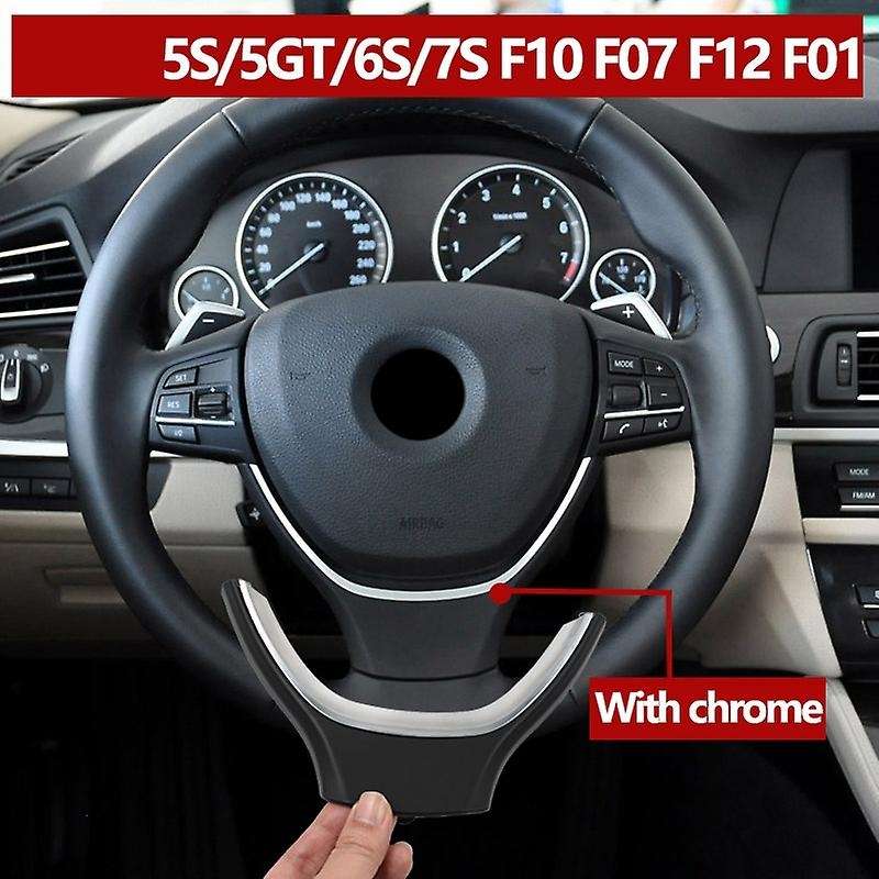Car Steering Wheel Lower Cover Trim Replacement for 5 6 7 GT Series F10 F11 F18 F07 F01 F02 3233 678