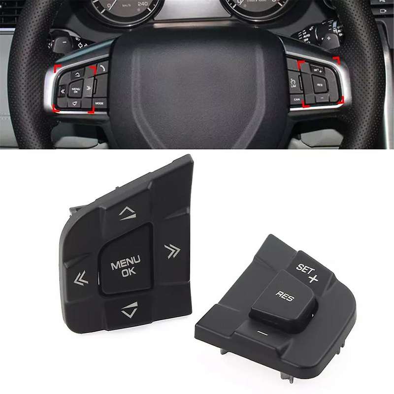 Car Steering Wheel Left Multi Function Switch Button LR095537 for Sport for XE XF 2015-2019