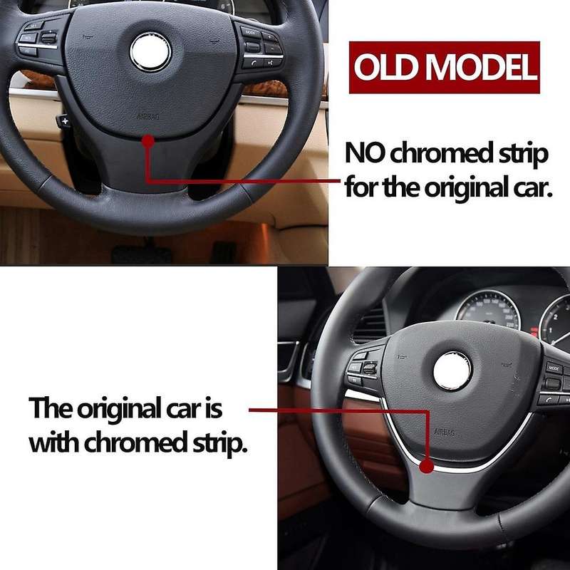 Car Steering Wheel Lower Cover Trim Replacement for 5 6 7 GT Series F10 F11 F18 F07 F01 F02 3233 678