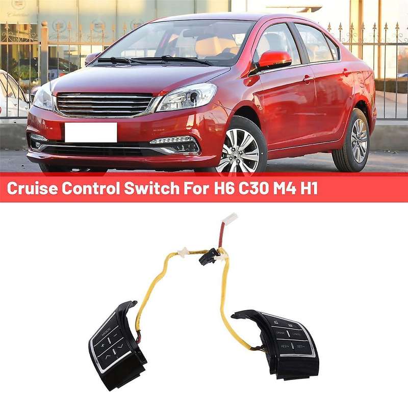 Car Steering Wheel Multifunction Key Audio Control Buttons Cruise Control Switch for H6 C30 H1