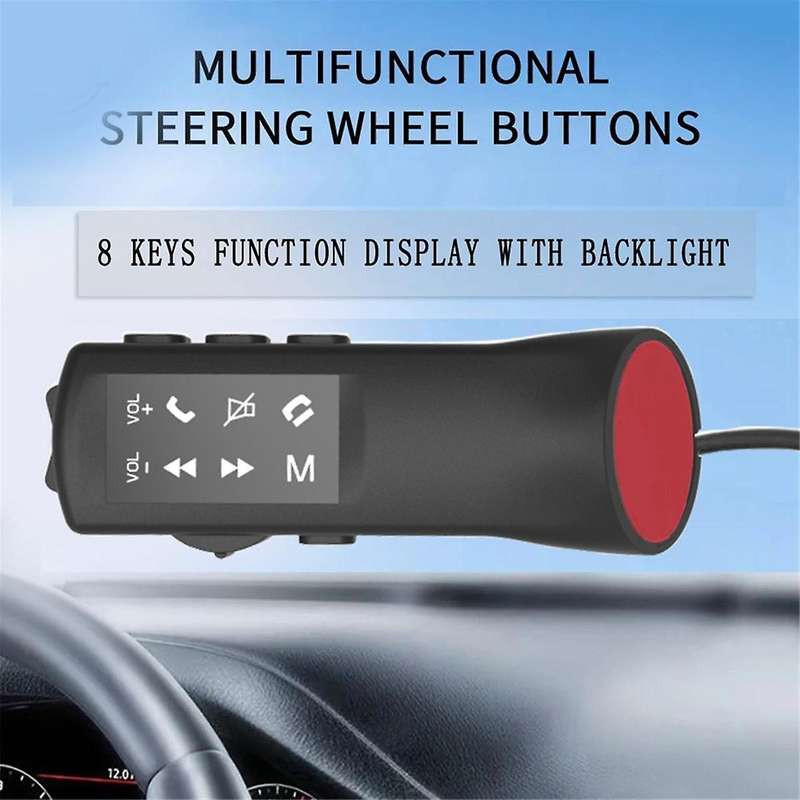 Car Steering Wheel Multi-Function Control Button Handle Key Universal Android Radio DVD 2 Din Androi