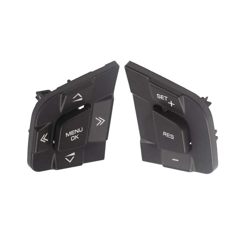 Car Steering Wheel Multi-Function Button Switch Button Cover for Sport XE XF(Left)
