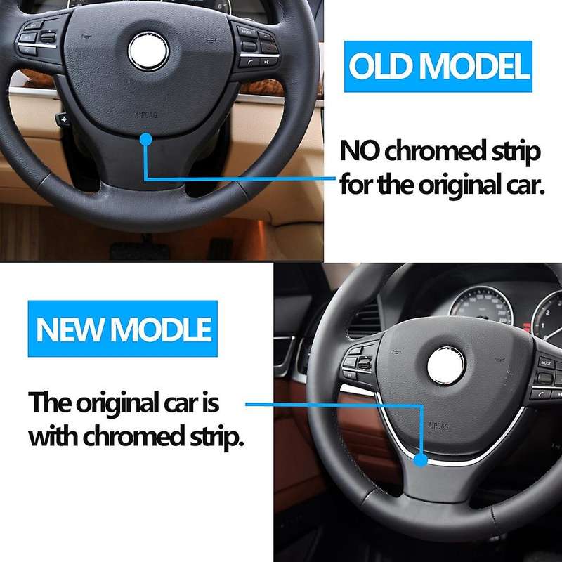 Car Steering Wheel Lower Cover Trim Replacement for 5 6 7 GT Series F10 F11 F18 F07 F01 F02 32336787