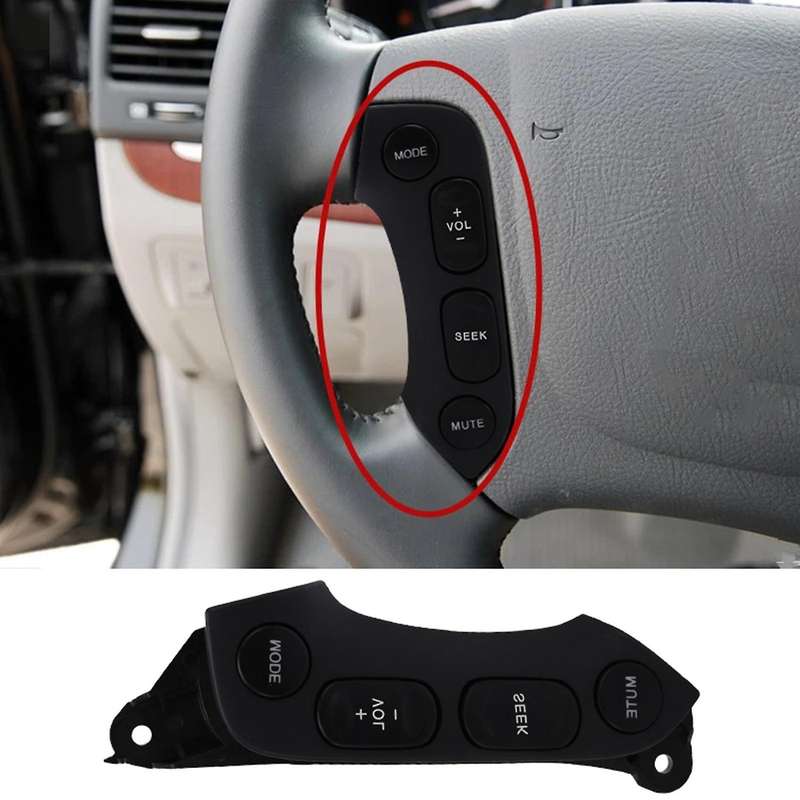 Car Steering Wheel Multimedia Volume Control Adjustment Switch Button for Fe 2006-2012 96700-2B002