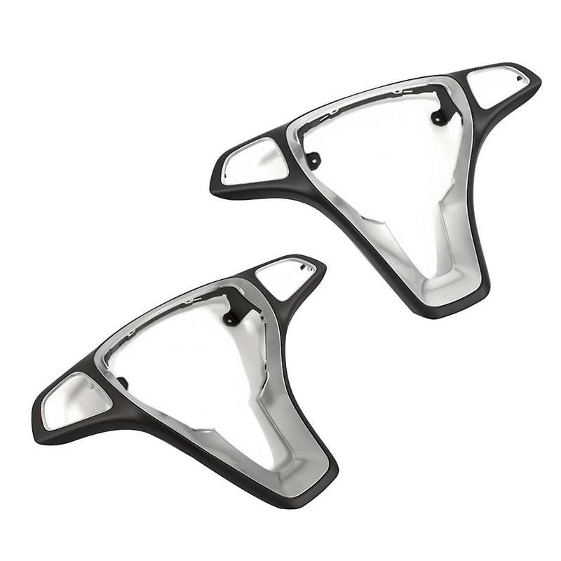 Car Steering Wheel Panel Cover for W176 W246 W205 W213 W218 W117 W292 W166 W447 W156 X253 W448 Mocha