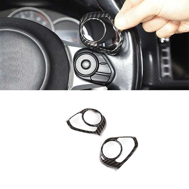 Car Steering Wheel Panel Button Cover Trim Frame for 86 BRZ 2017-2021 Car Accessories