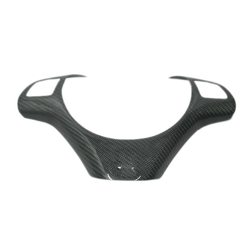 Car Steering Wheel Panel Cover Carbon Fiber Frame Cover Trim for  3 Series E92 E93 M3 2007-2013
