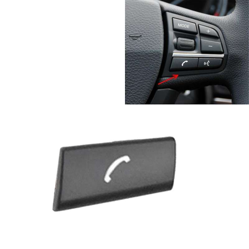 Car Steering Wheel Right Button Cover 61319262706 for 5 7 Series F10 F11 F01 F02 Car Answer Call But