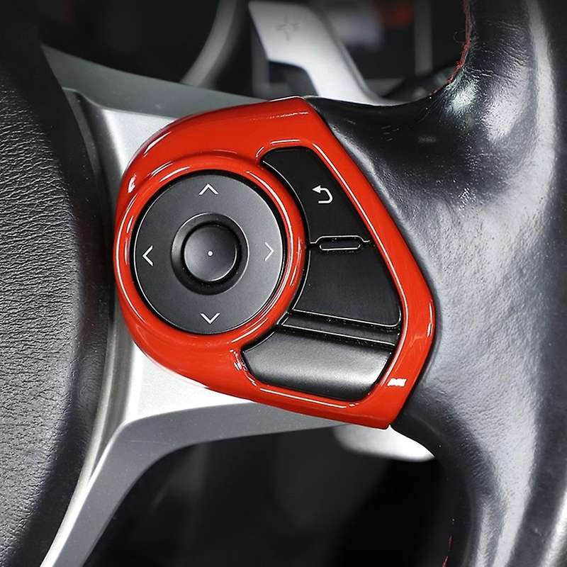 Car Steering Wheel Panel Decorative Frame Button Cover Trim for BRZ 86 2017-2021 Accessories, 3PCS