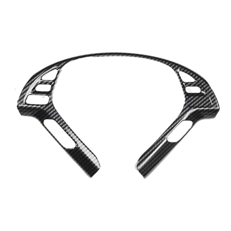 Car Steering Wheel Panel Decoration Cover Trim Moulding Sticker for G37 G25 Q40 Ex35 2010-2013 Abs C